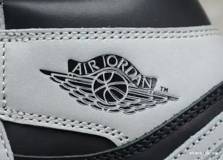 Light Retro 1 Jordan Grey White Smoke Black 555088-035 Air 555088-035 High 0529